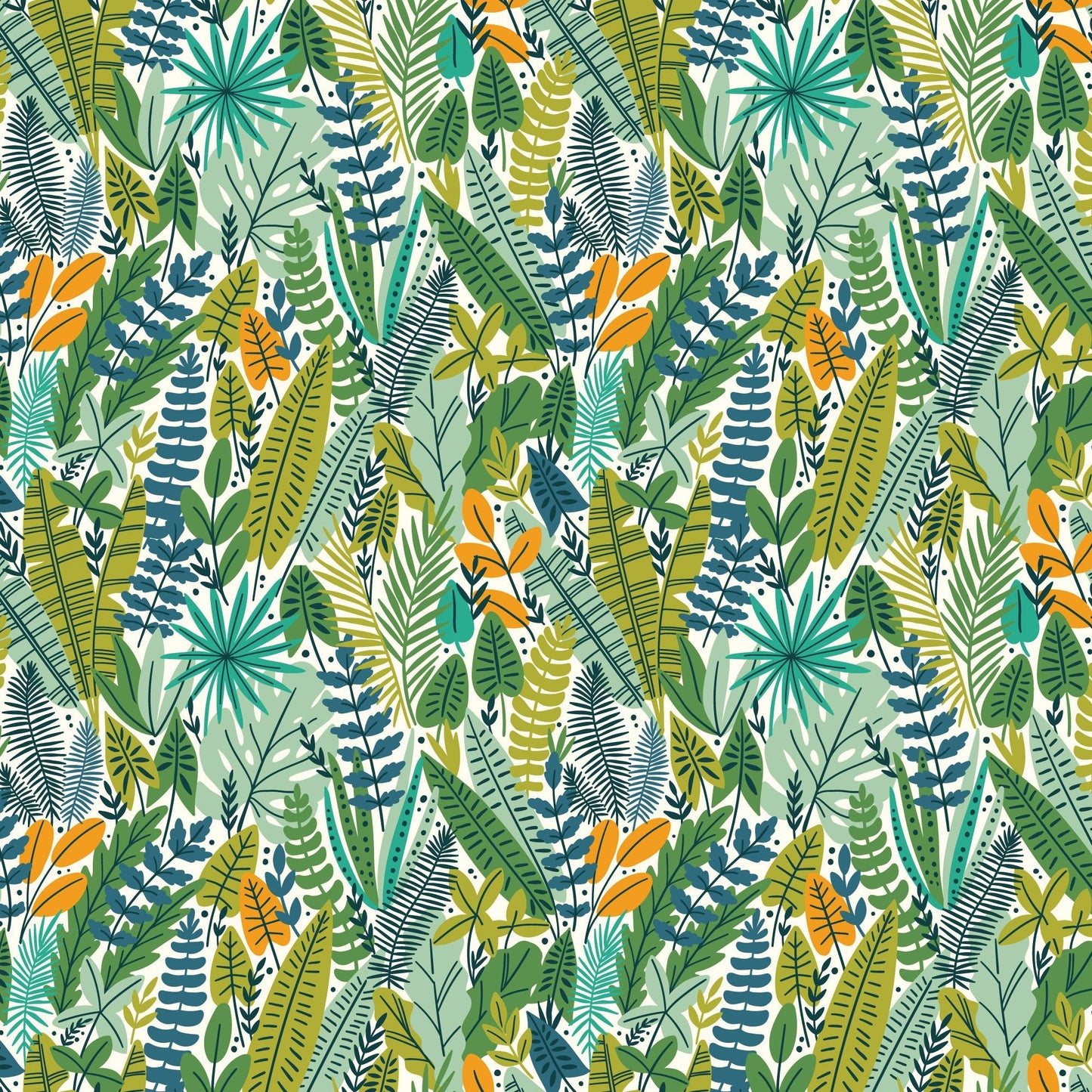 Greenhouse - Bohemian Paradise - Maria Galybina - Cloud 9 Fabrics - Poplin - Simplifi Fabric