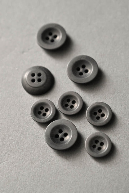 Grey - Corozo Button - Merchant & Mills - 18mm & 22mm - Simplifi Fabric