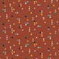 Gridpoints - Rust - Wild Things - Betsy Siber - Cloud 9 Fabrics - Poplin - Simplifi Fabric