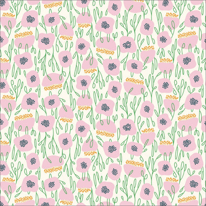 Ground Cover - Savanna Dreams - Kate Lower - Cloud 9 Fabrics - Poplin - Simplifi Fabric