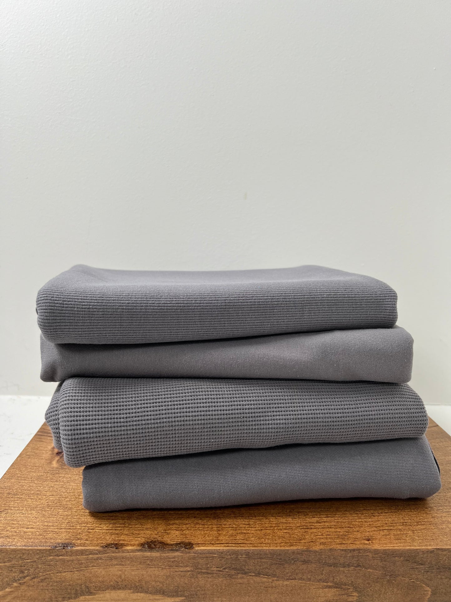 Organic Cotton Stretch Jersey 200gsm - Smoked Pearl