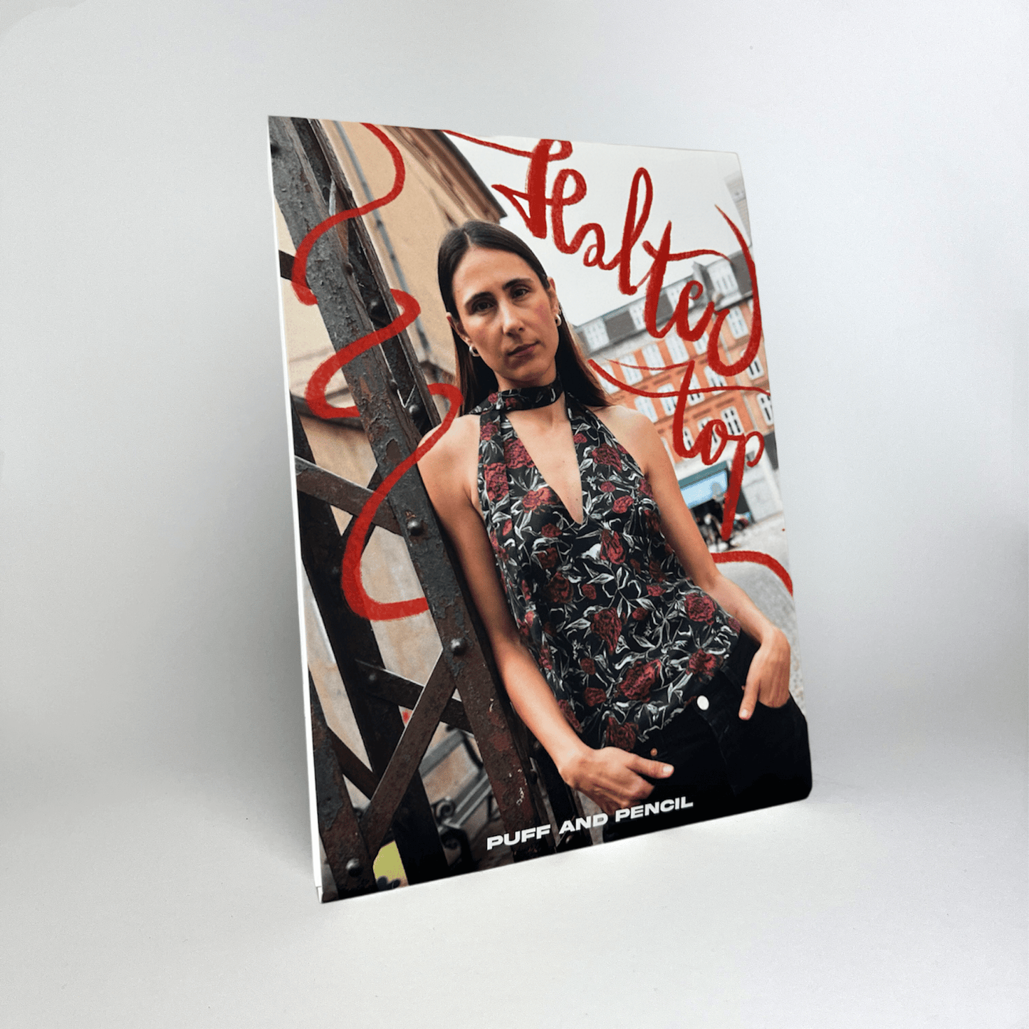 Halter Top - Paper Sewing Pattern - Puff And Pencil - Simplifi Fabric