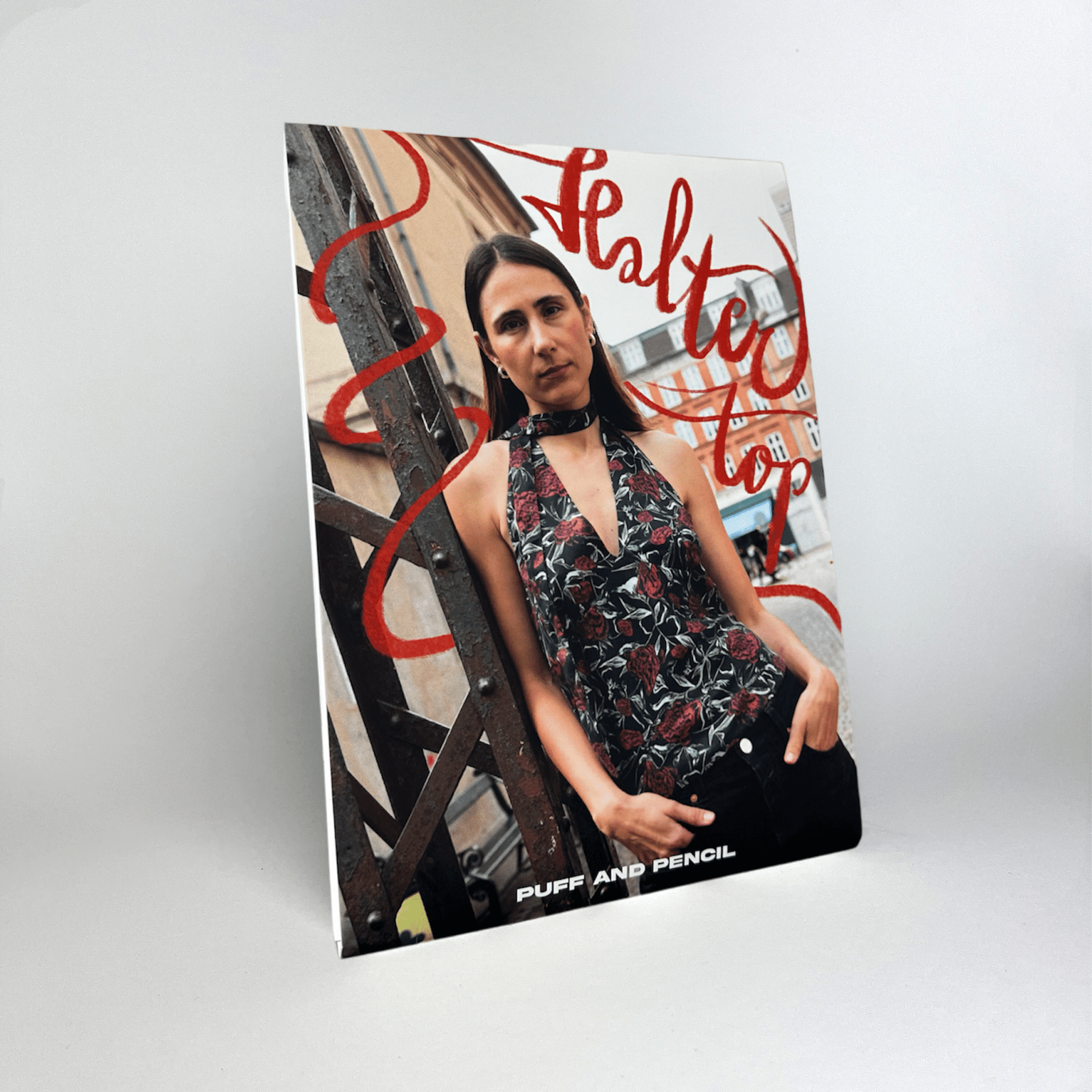 Halter Top - Paper Sewing Pattern - Puff And Pencil - Simplifi Fabric