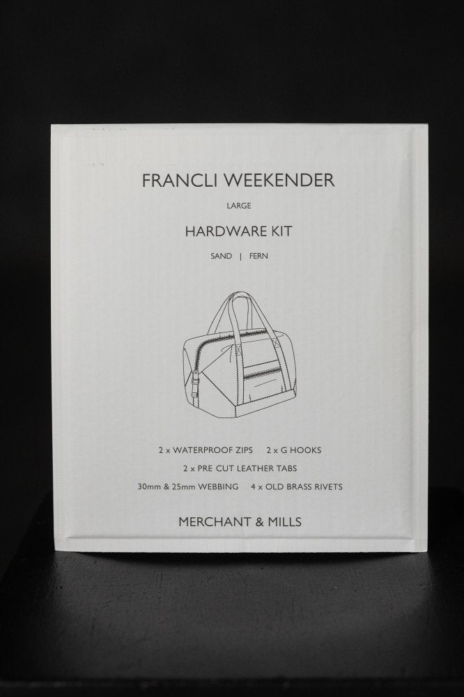 Hardware Kit - Small or Large - Sand - Weekender Bag - Merchant & Mills - Simplifi Fabric
