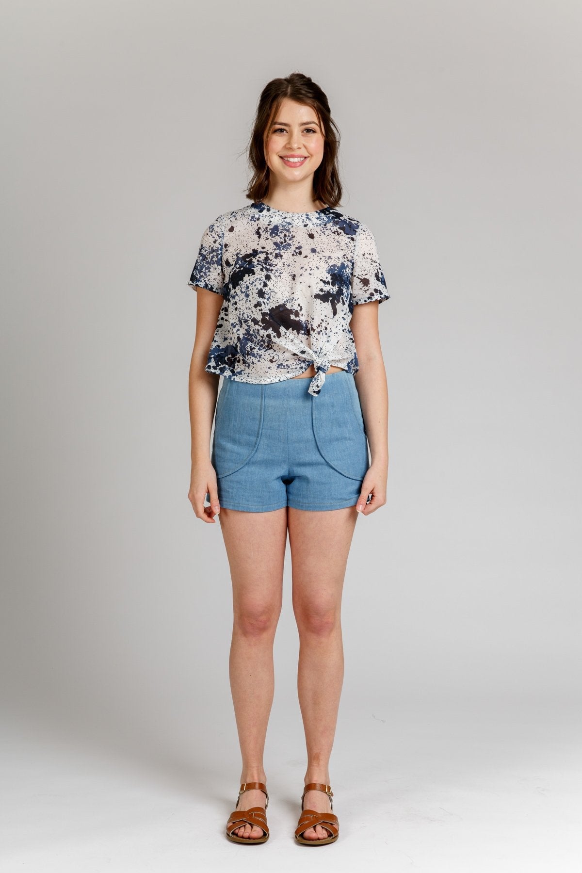 Harper Shorts & Skort - Megan Nielsen Patterns - Sewing Pattern - Simplifi Fabric