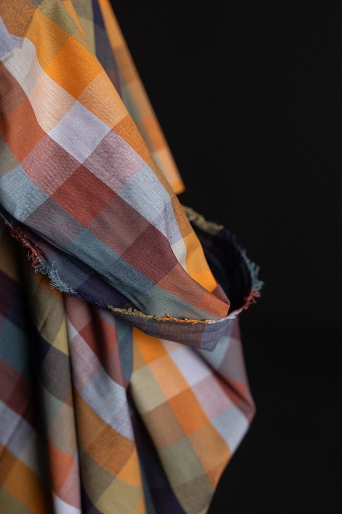 Harvest Check Indian Organic Cotton - Merchant & Mills - Simplifi Fabric