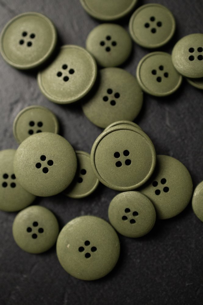 Hemp Button - Various Colors - European Import - Merchant & Mills - 15mm or 20mm - Simplifi Fabric