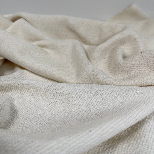 Hemp Organic Cotton Terry - 340 gsm - Natural - Simplifi Fabric