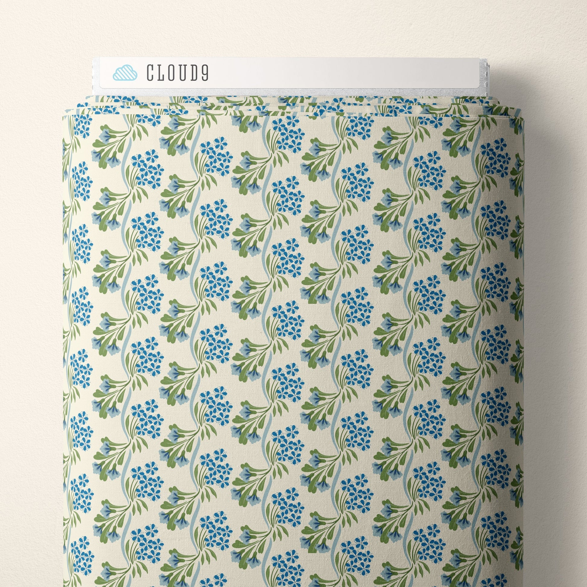 Heritage Garden - Blue - Summer Garden - House Of Haricot - Cloud 9 Fabrics - Poplin - Simplifi Fabric