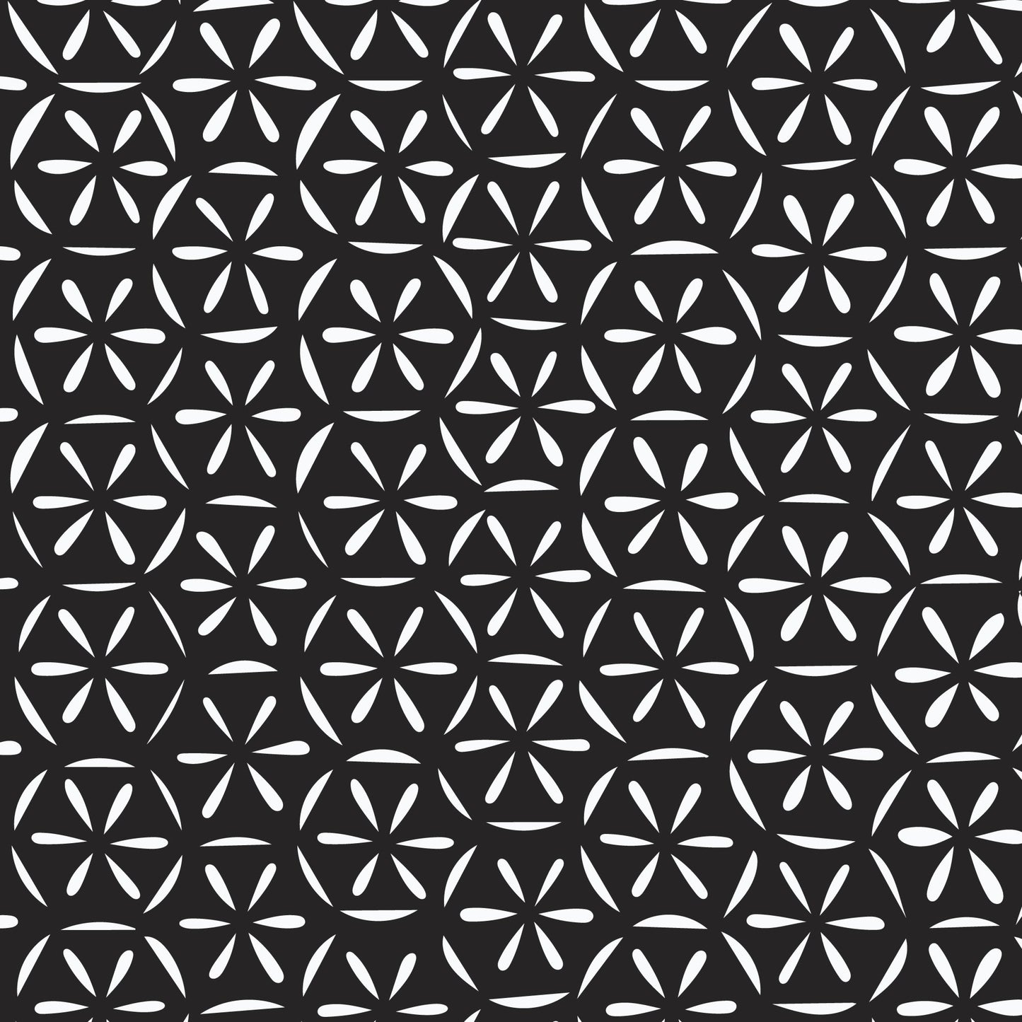 Hexablooms - Marks Made - Leanne Friedberg - Cloud 9 Fabrics - Poplin - Simplifi Fabric