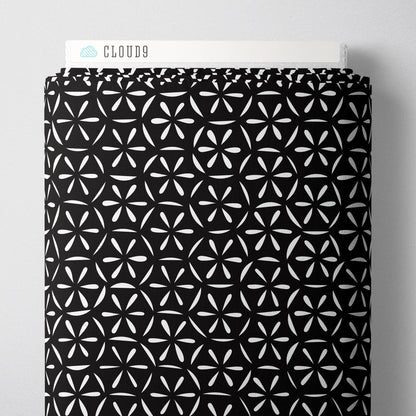 Hexablooms - Marks Made - Leanne Friedberg - Cloud 9 Fabrics - Poplin - Simplifi Fabric