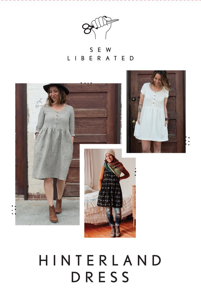 Hinterland Dress Paper Pattern - Sew Liberated - Simplifi Fabric