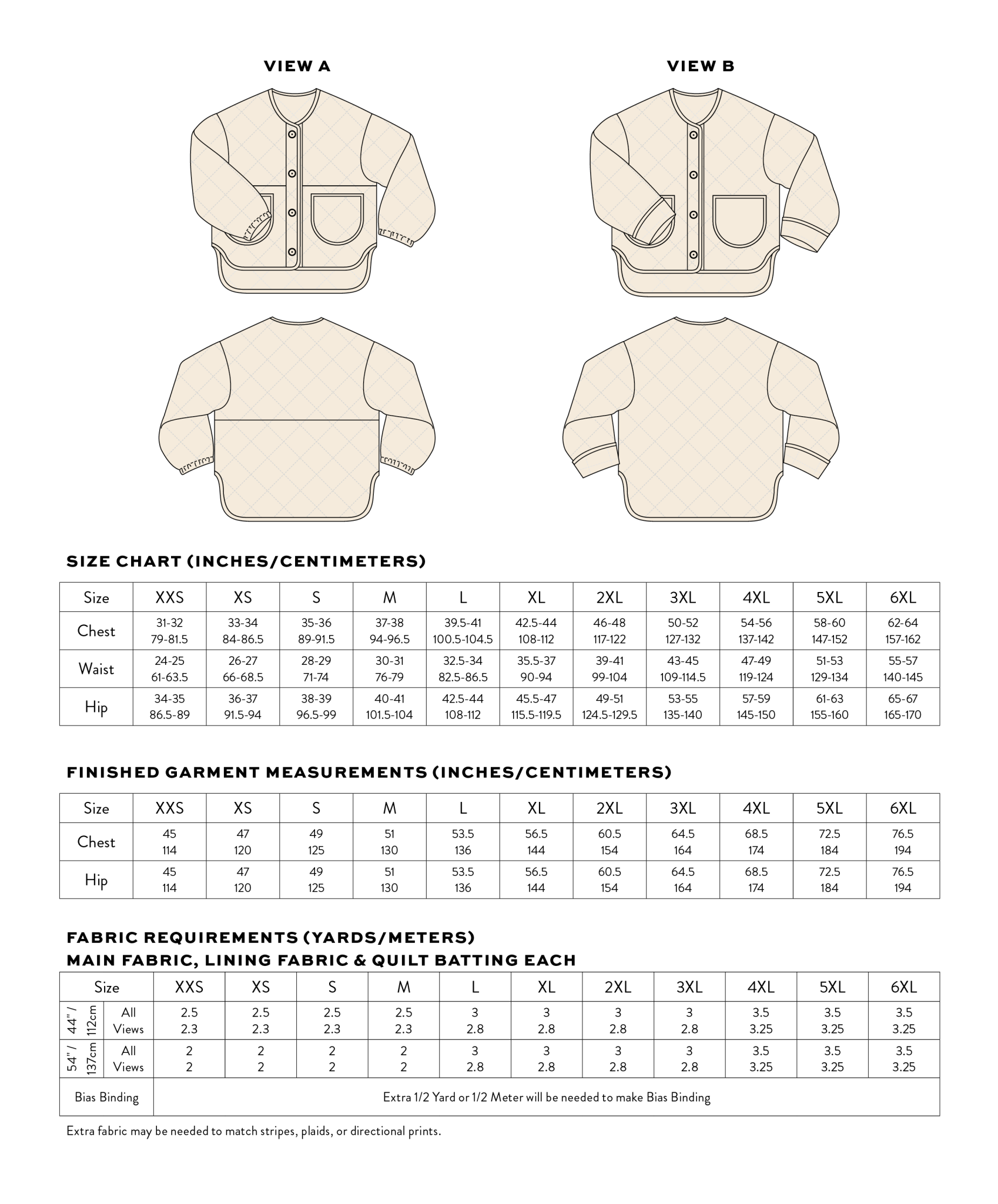 Homebody Quilted Jacket PDF Pattern - Matchy Matchy Sewing Club - Simplifi Fabric