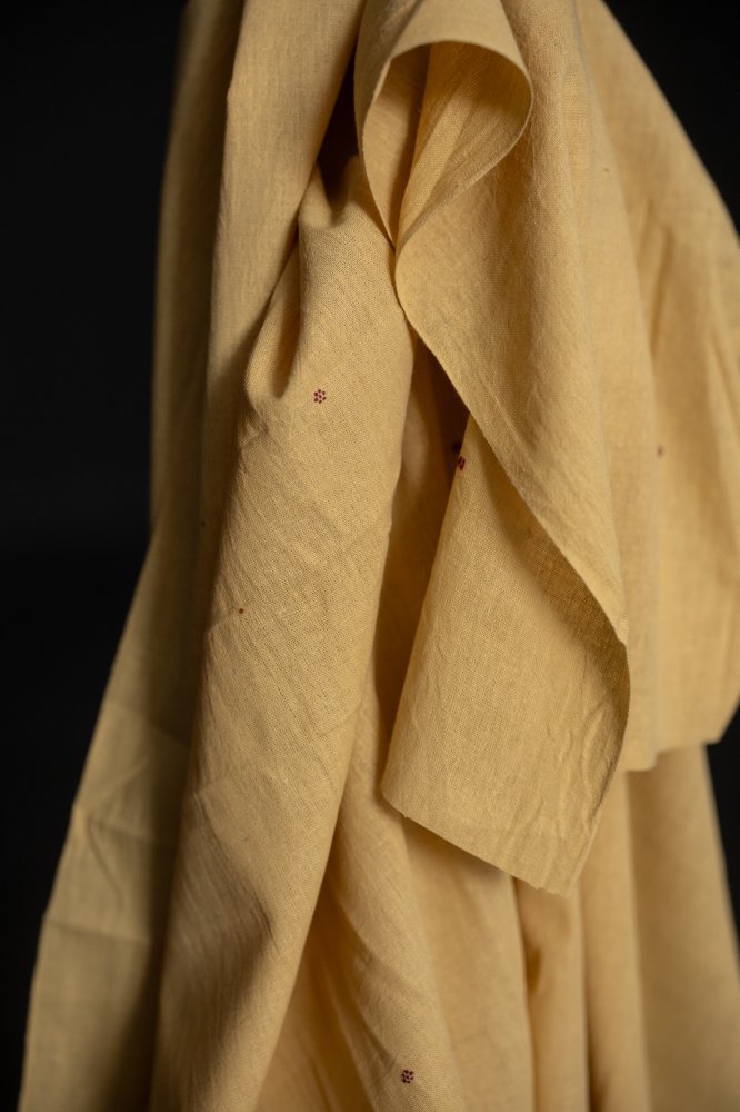 Honey Bee Extra Weft Handwoven Indian Organic Cotton - Merchant & Mills - Simplifi Fabric