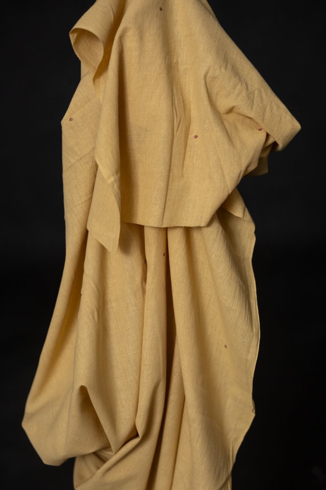 Honey Bee Extra Weft Handwoven Indian Organic Cotton - Merchant & Mills - Simplifi Fabric