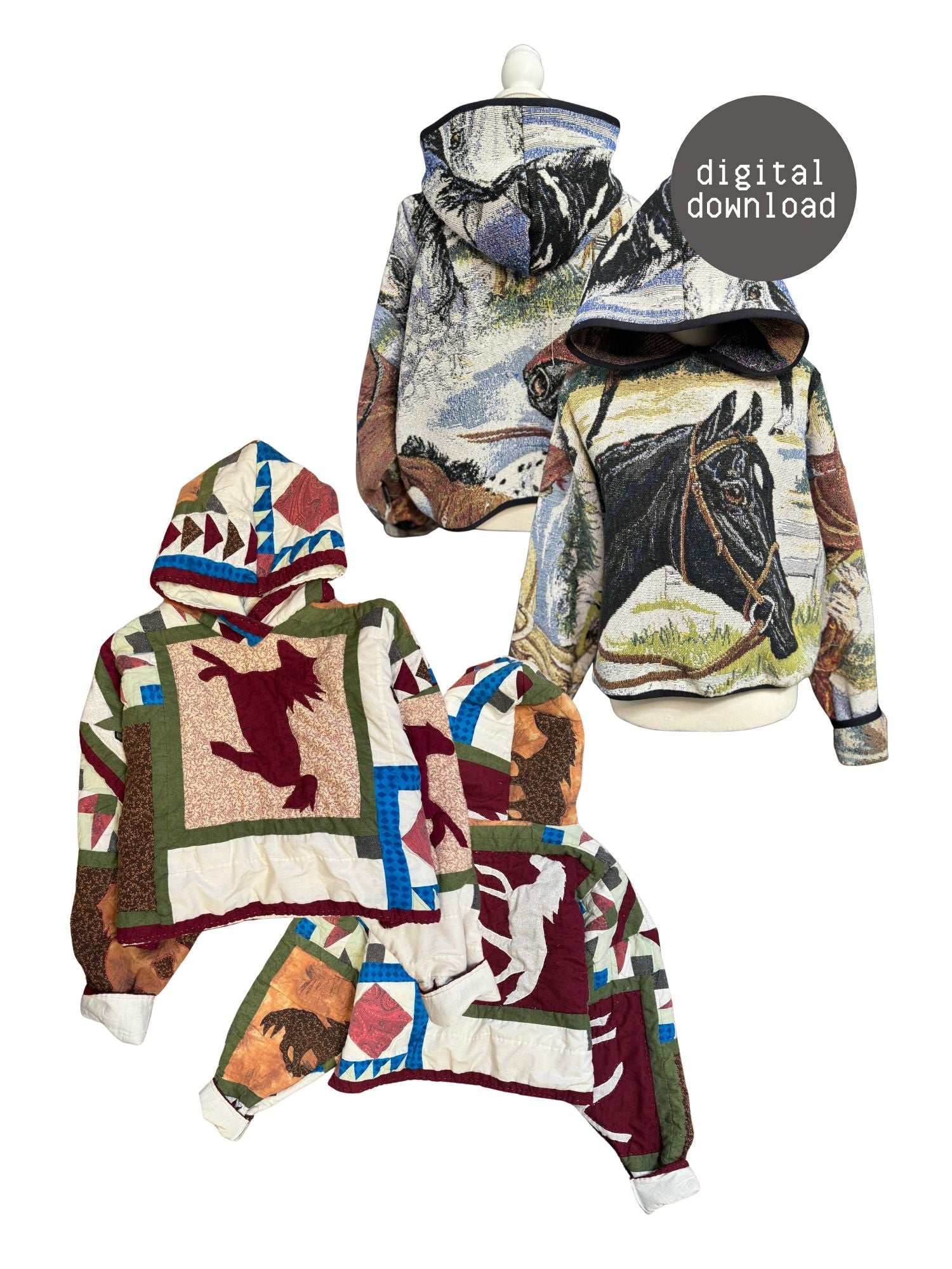 Hoodie - PDF Pattern - Hot Girl Quilting - Simplifi Fabric