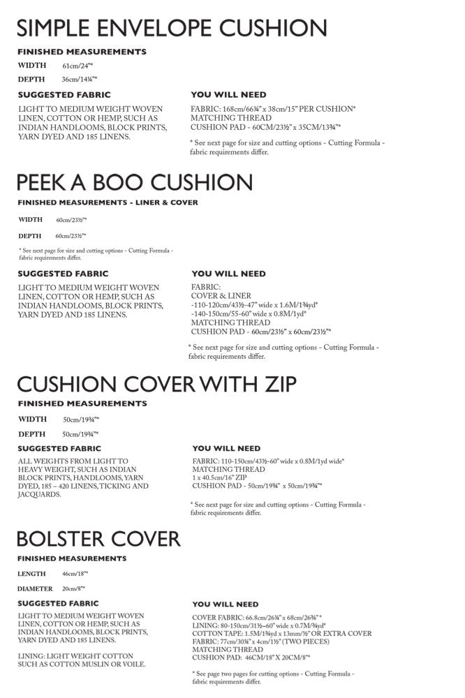 House - Inspiration, Ideas And Patterns For The Home - Merchant & Mills - Simplifi Fabric