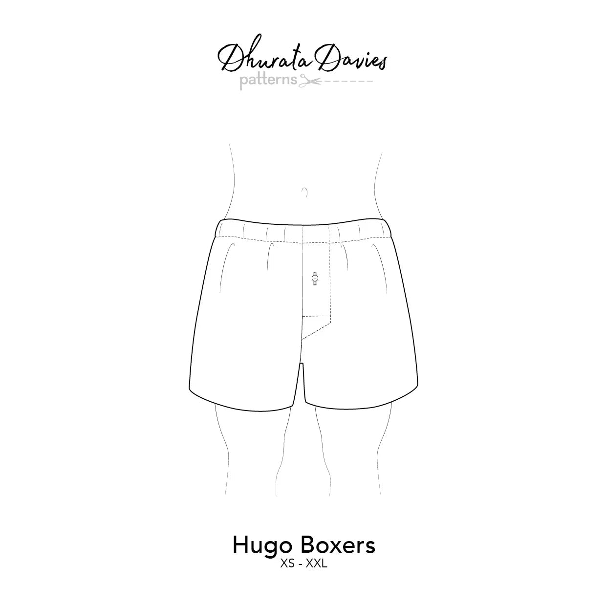 Hugo Boxers Sewing Pattern - Dhurata Davies - Simplifi Fabric