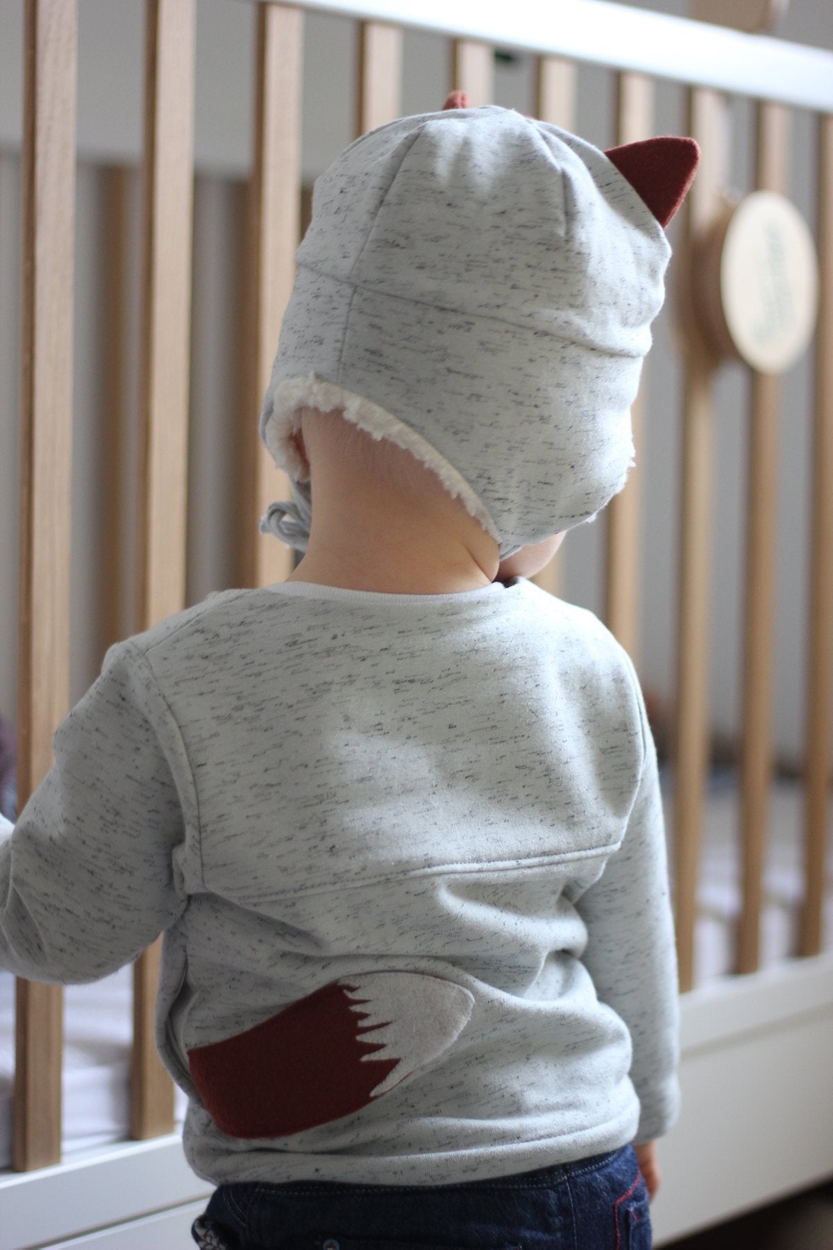 Hugo Sweatshirt & Hat Set Sewing Pattern - Baby 6M/4Y - Ikatee - Simplifi Fabric