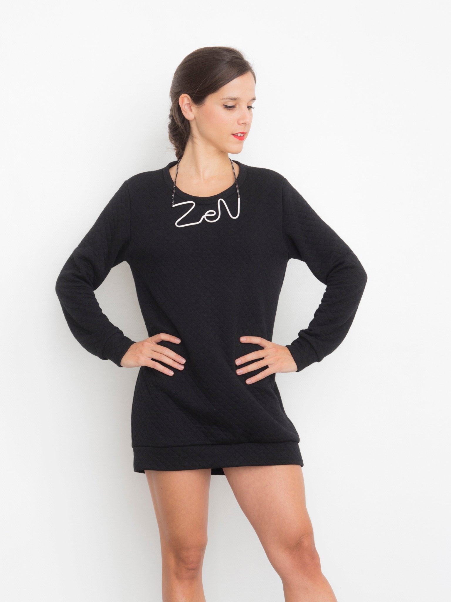 I am APOLLON (Ladies) - Classic Sweatshirt + Dress Pattern - I AM PATTERNS - Simplifi Fabric