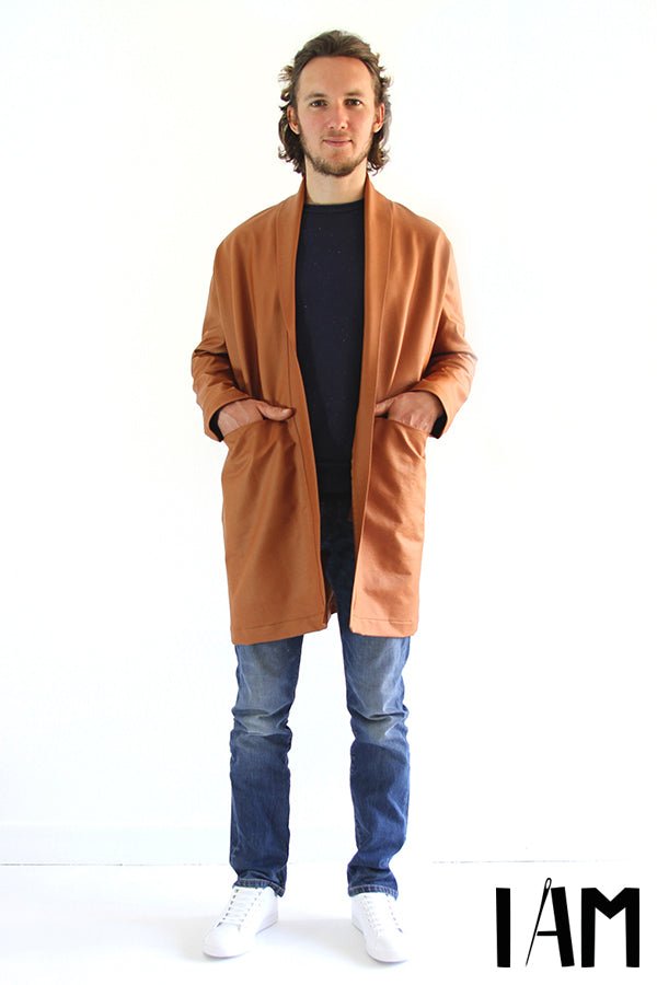 I am ARTEMIS (Mens) - Coat Pattern - I AM PATTERNS - Simplifi Fabric