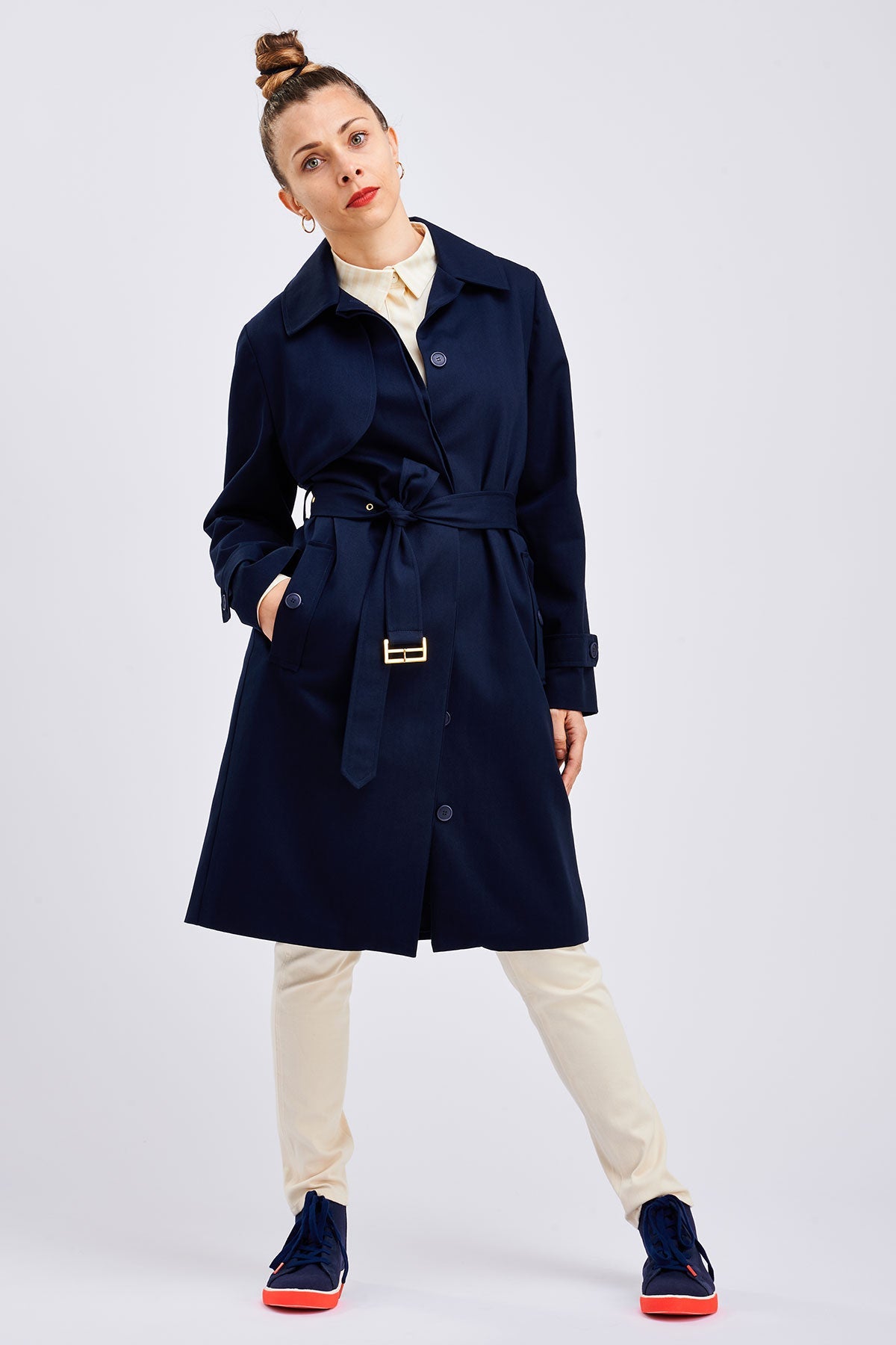 I am BOB - Trench Coat Pattern - I AM PATTERNS - Simplifi Fabric