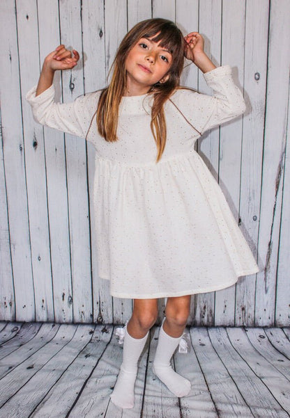 I am CASSIOPEE MINI - Oversized Dress Pattern (Girls 3 - 14Y) - I AM PATTERNS - Simplifi Fabric