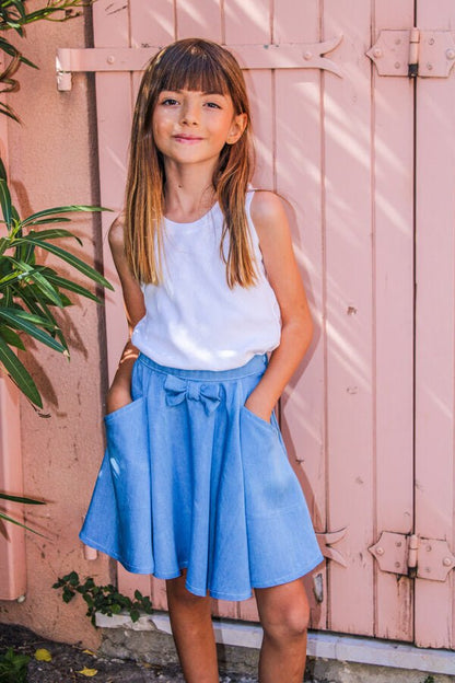 I am CINDY (Mini / Kids) - Skirt Pattern - I AM PATTERNS - Simplifi Fabric