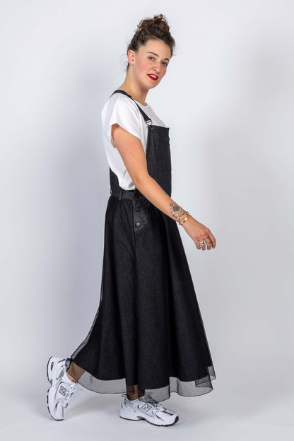 I am CRYSTAL - Pinafore Dress Pattern - I AM PATTERNS - Simplifi Fabric