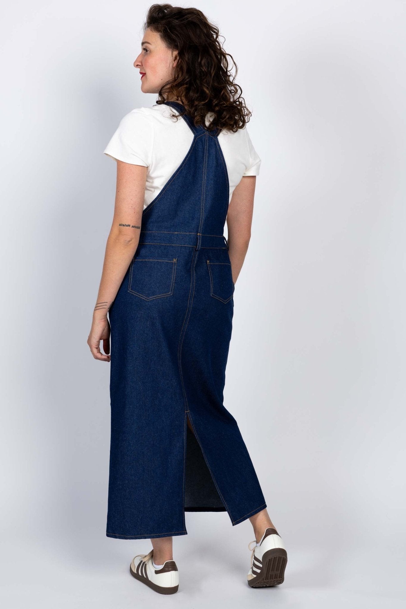 I am CRYSTAL - Pinafore Dress Pattern - I AM PATTERNS - Simplifi Fabric