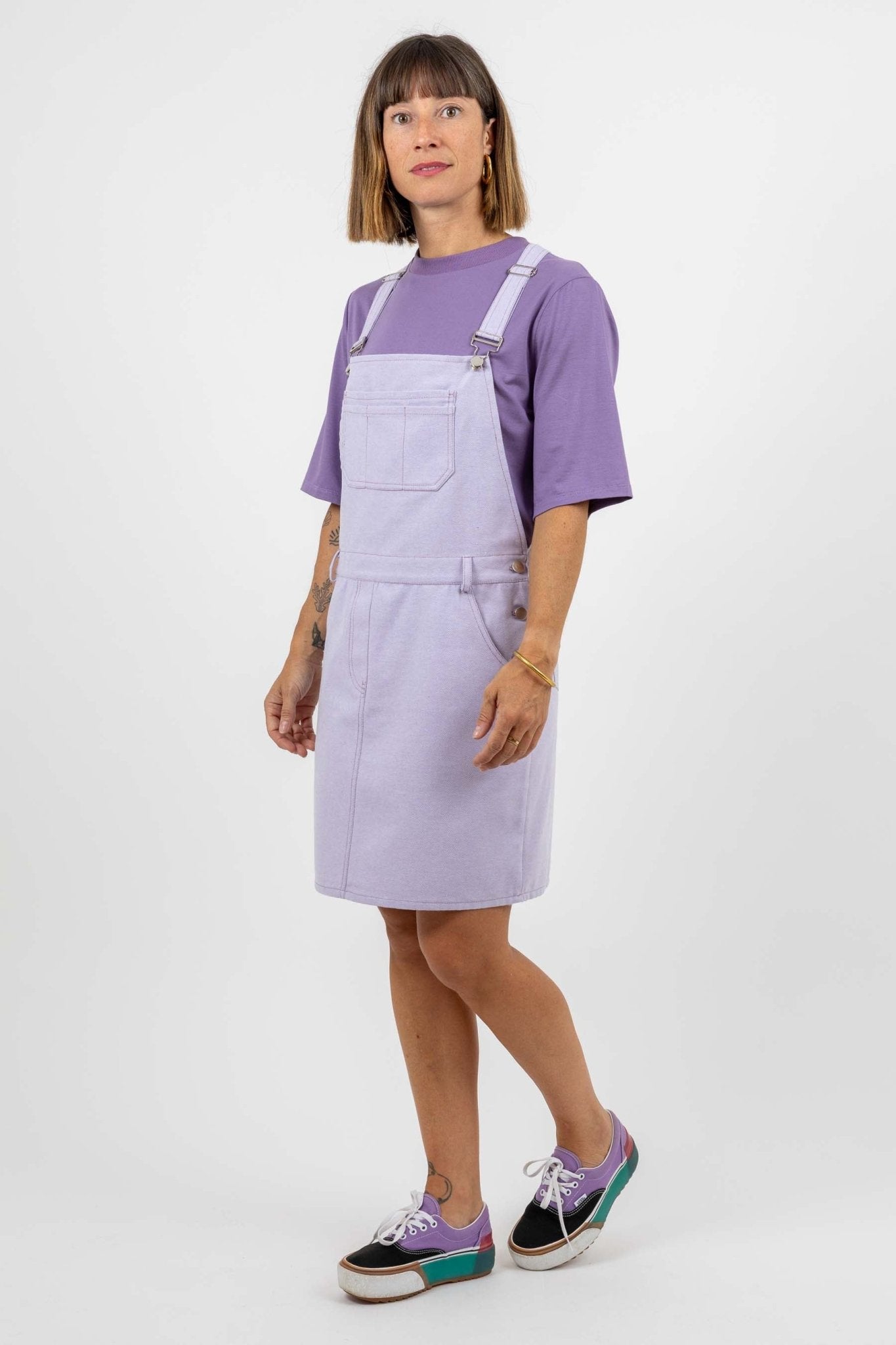 I am CRYSTAL - Pinafore Dress Pattern - I AM PATTERNS - Simplifi Fabric