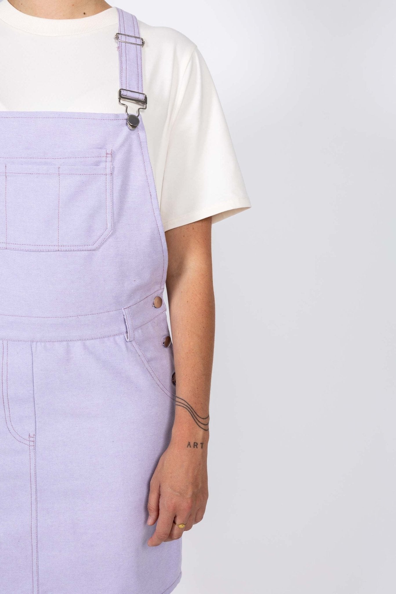 I am CRYSTAL - Pinafore Dress Pattern - I AM PATTERNS - Simplifi Fabric