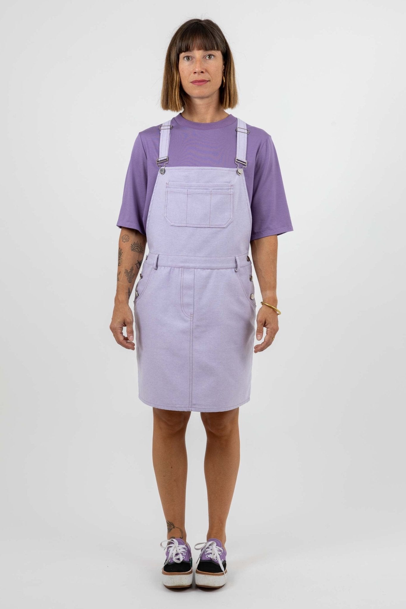 I am CRYSTAL - Pinafore Dress Pattern - I AM PATTERNS - Simplifi Fabric