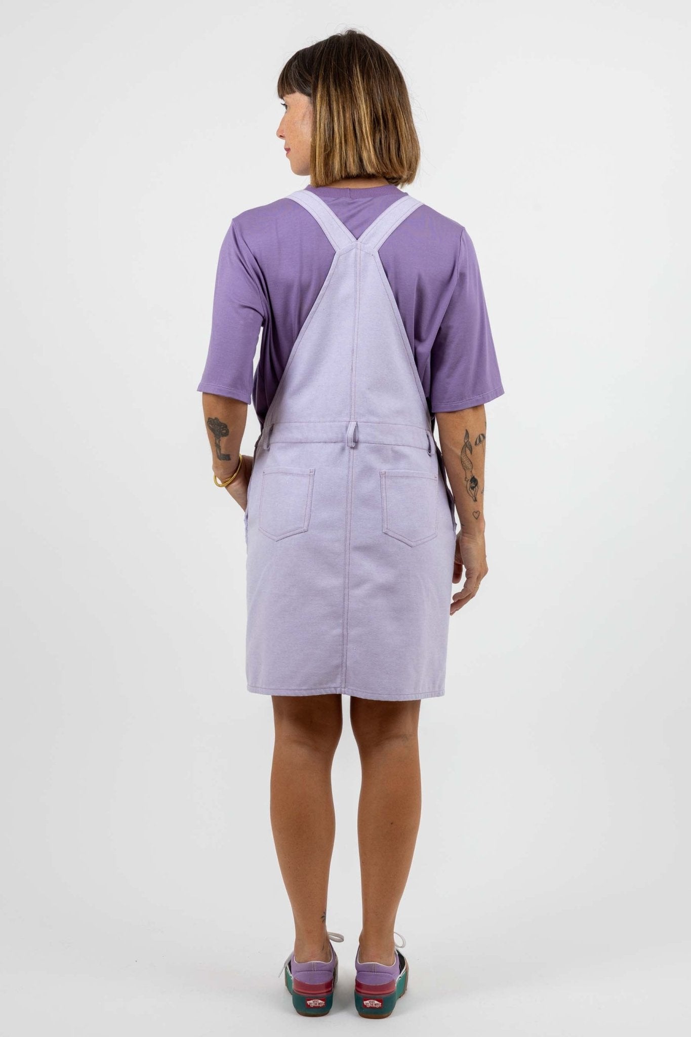 I am CRYSTAL - Pinafore Dress Pattern - I AM PATTERNS - Simplifi Fabric