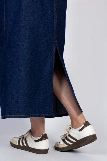 I am CRYSTAL - Pinafore Dress Pattern - I AM PATTERNS - Simplifi Fabric