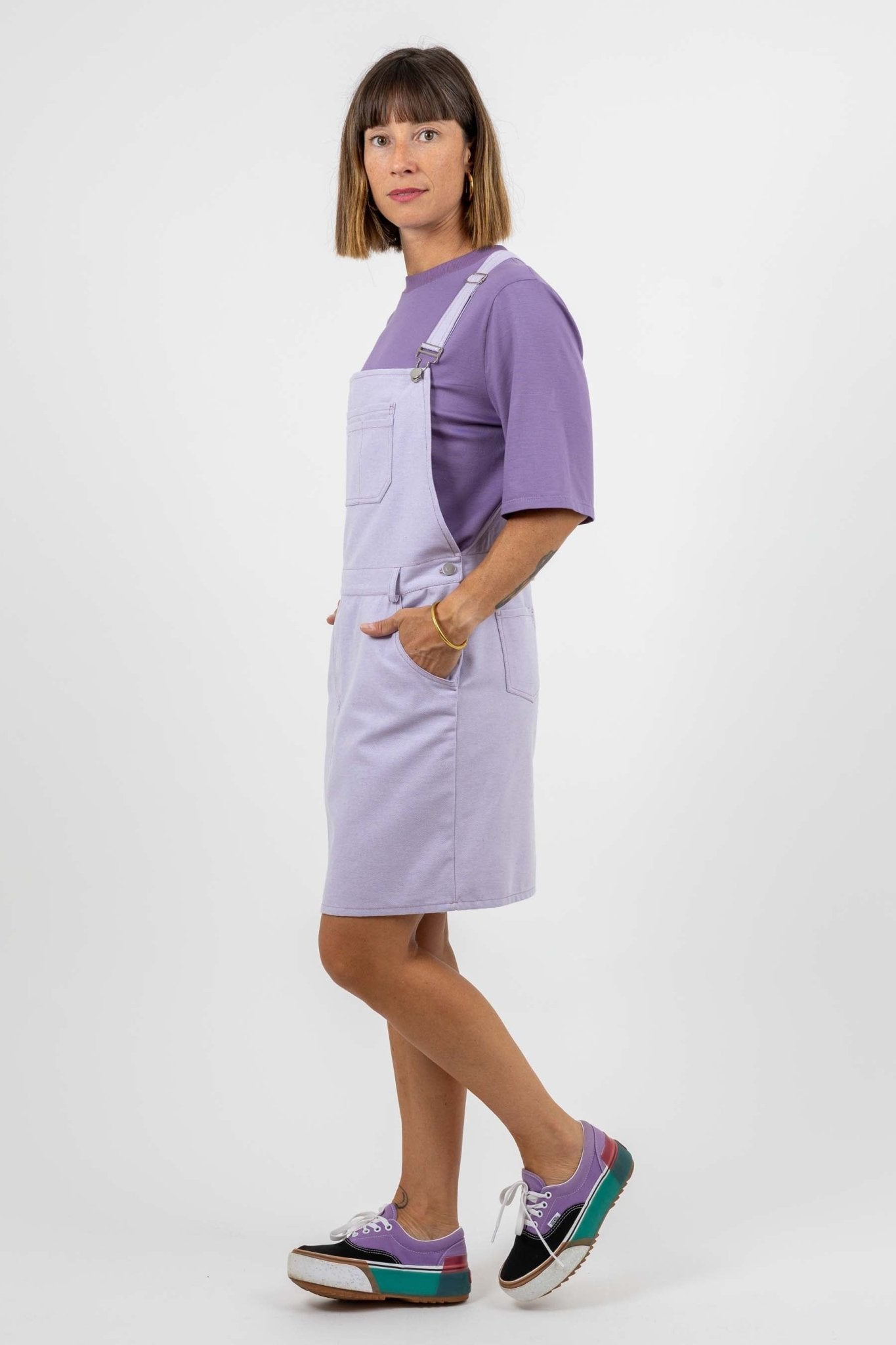 I am CRYSTAL - Pinafore Dress Pattern - I AM PATTERNS - Simplifi Fabric