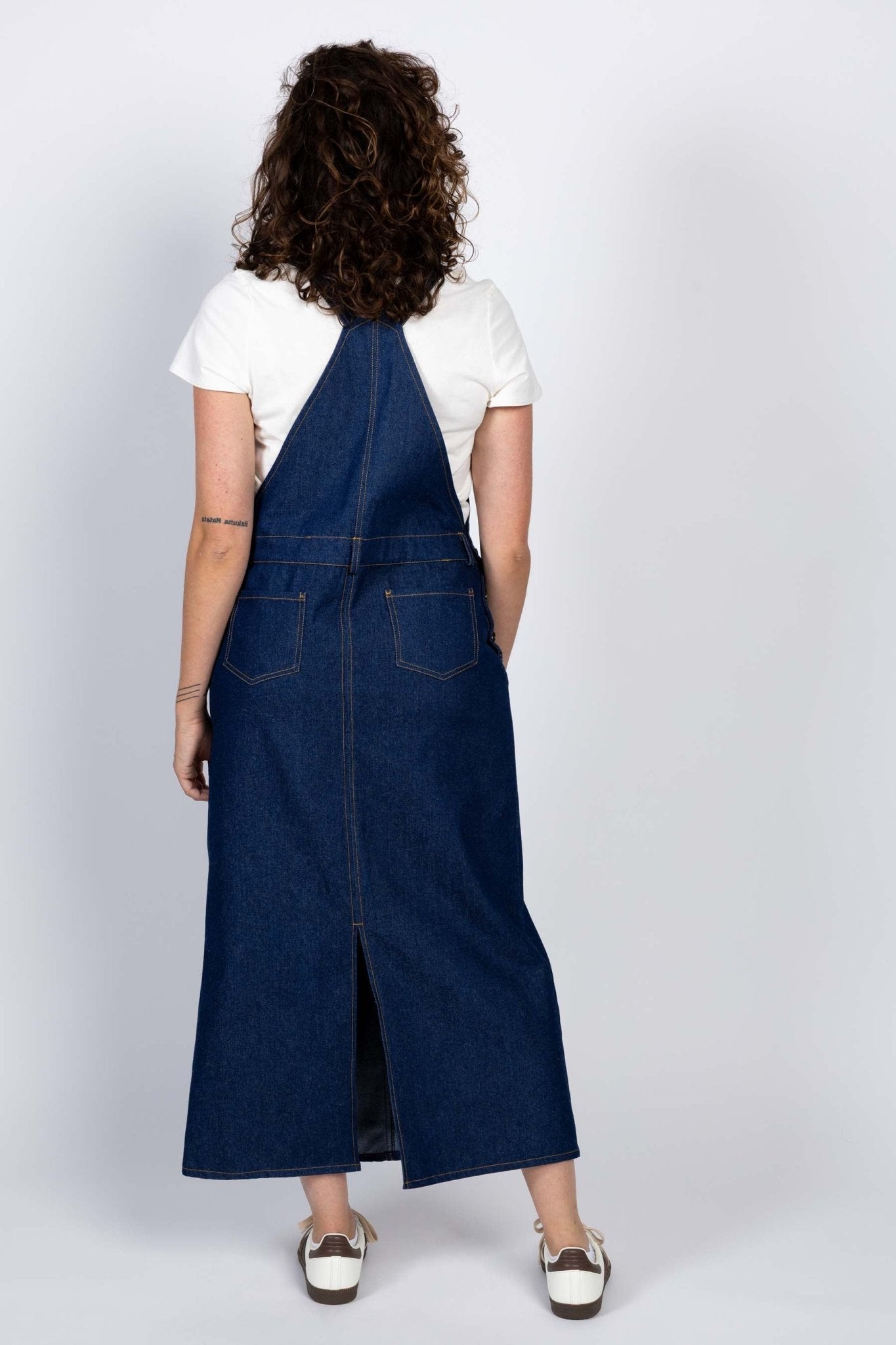 I am CRYSTAL - Pinafore Dress Pattern - I AM PATTERNS - Simplifi Fabric