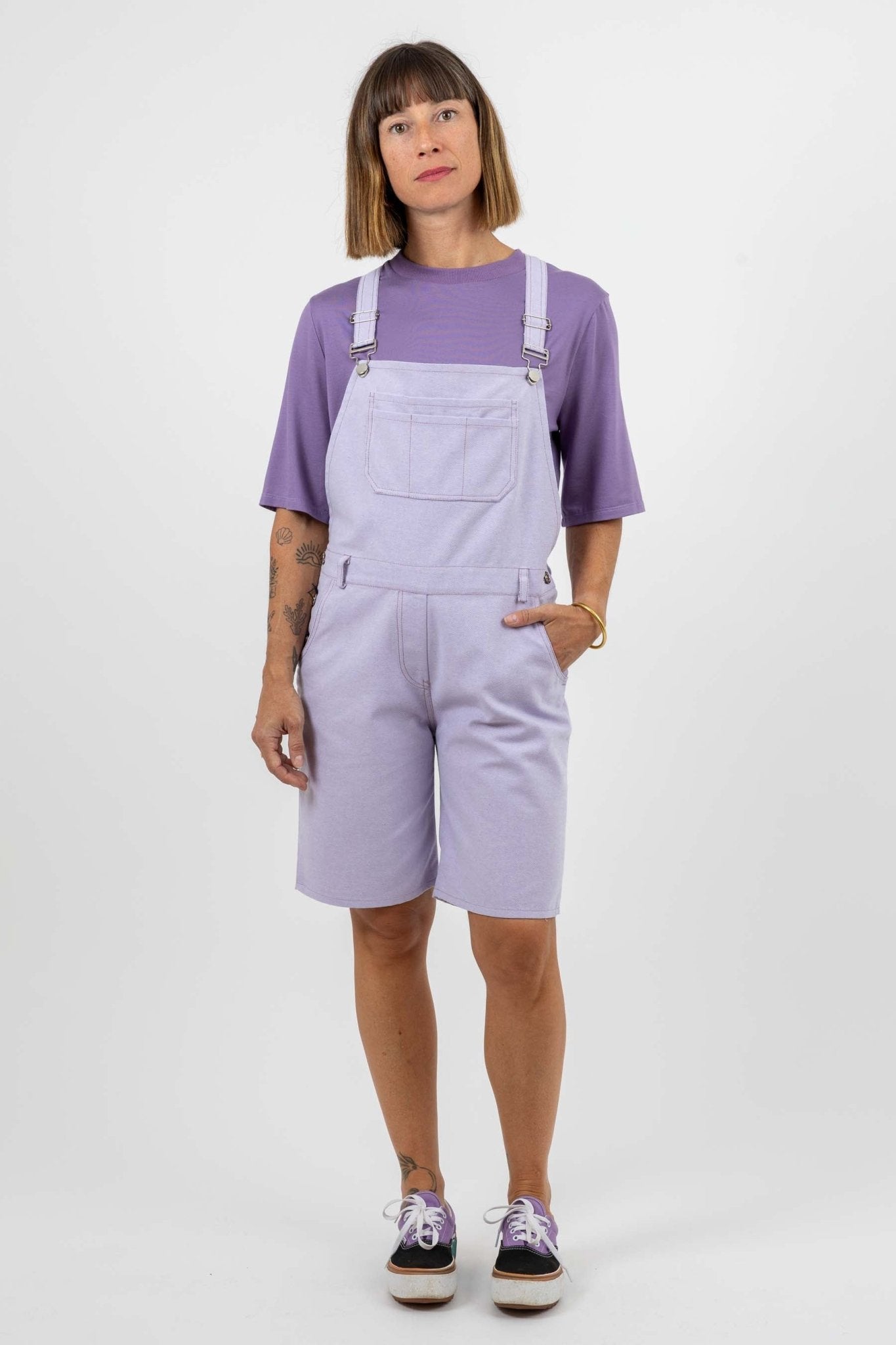 I am DIAMOND - Overalls Pattern - I AM PATTERNS - Simplifi Fabric