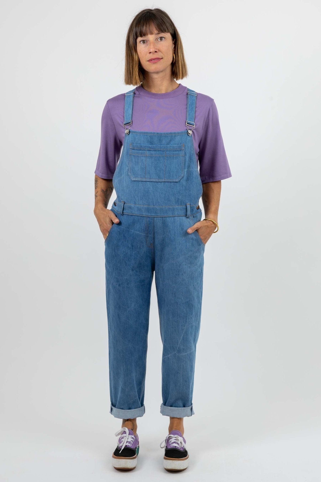 I am DIAMOND - Overalls Pattern - I AM PATTERNS - Simplifi Fabric