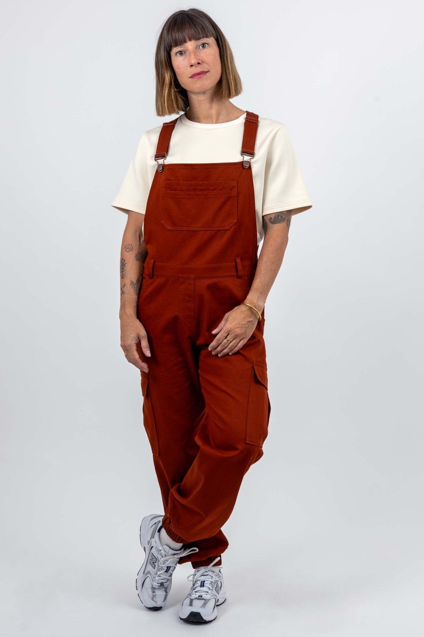 I am DIAMOND - Overalls Pattern - I AM PATTERNS - Simplifi Fabric