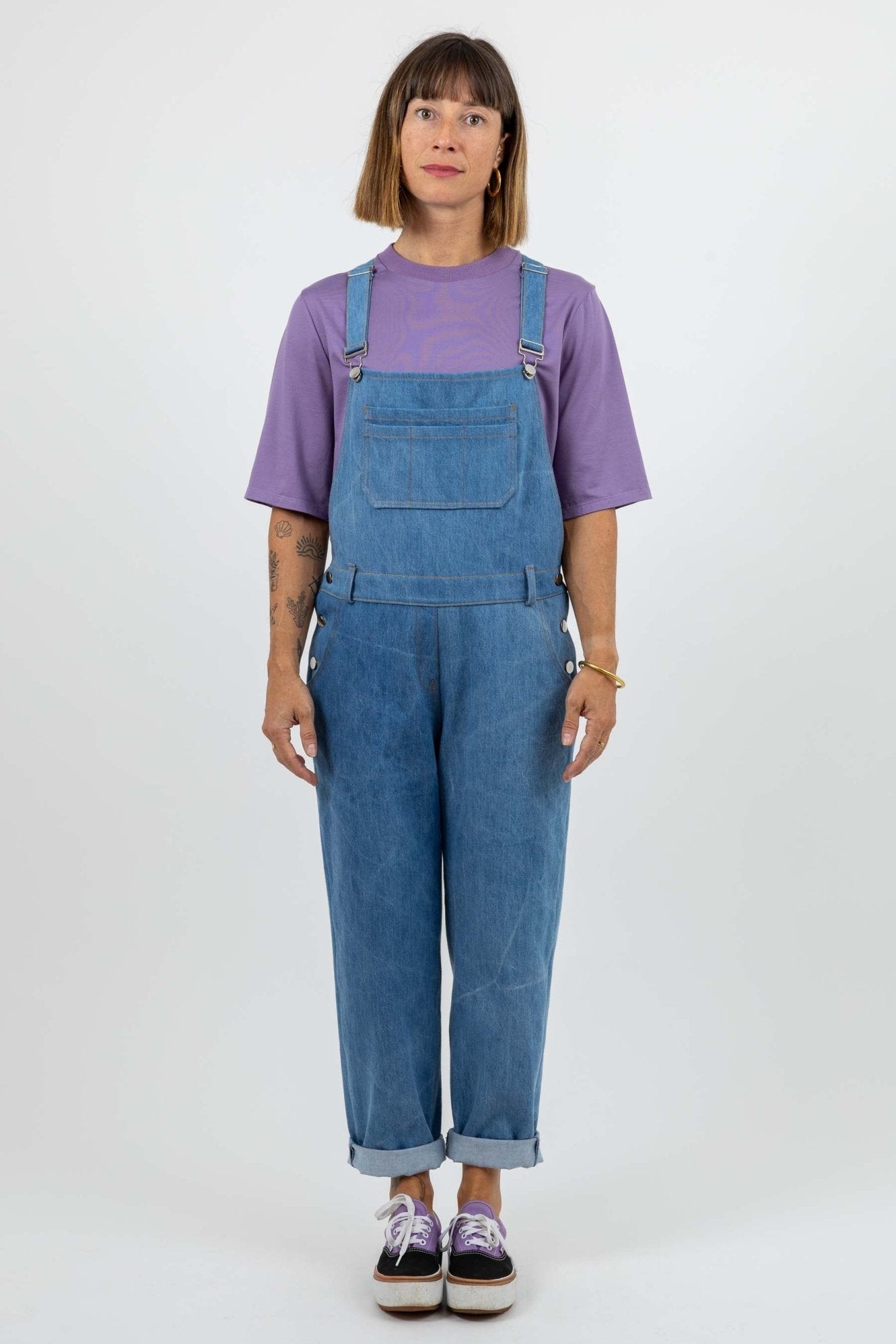 I am DIAMOND - Overalls Pattern - I AM PATTERNS - Simplifi Fabric