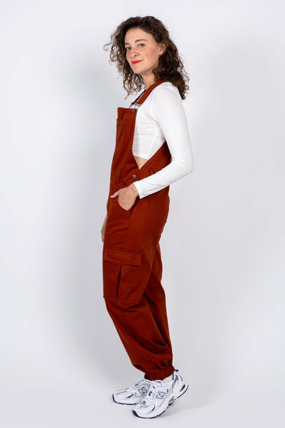 I am DIAMOND - Overalls Pattern - I AM PATTERNS - Simplifi Fabric