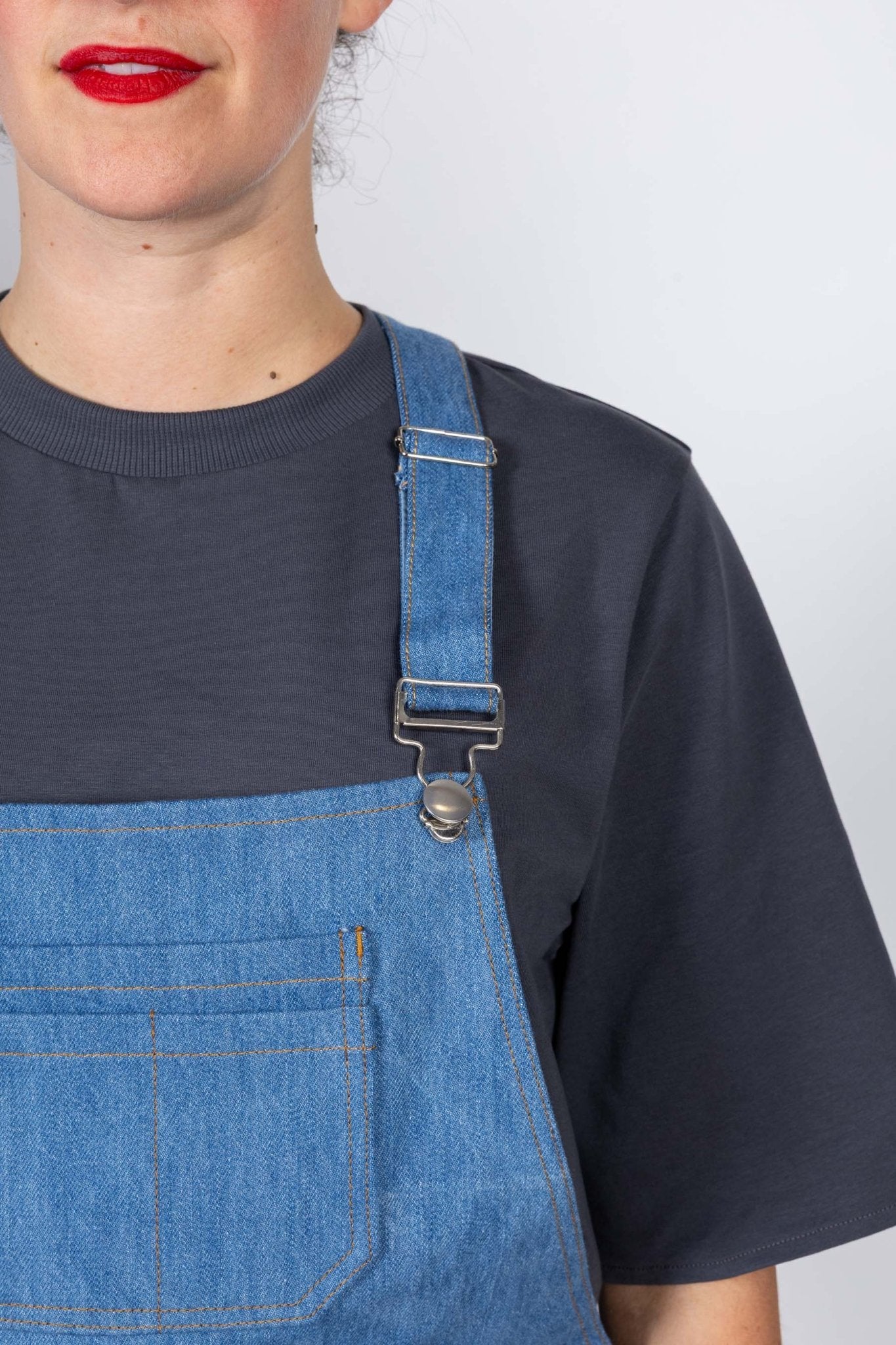 I am DIAMOND - Overalls Pattern - I AM PATTERNS - Simplifi Fabric