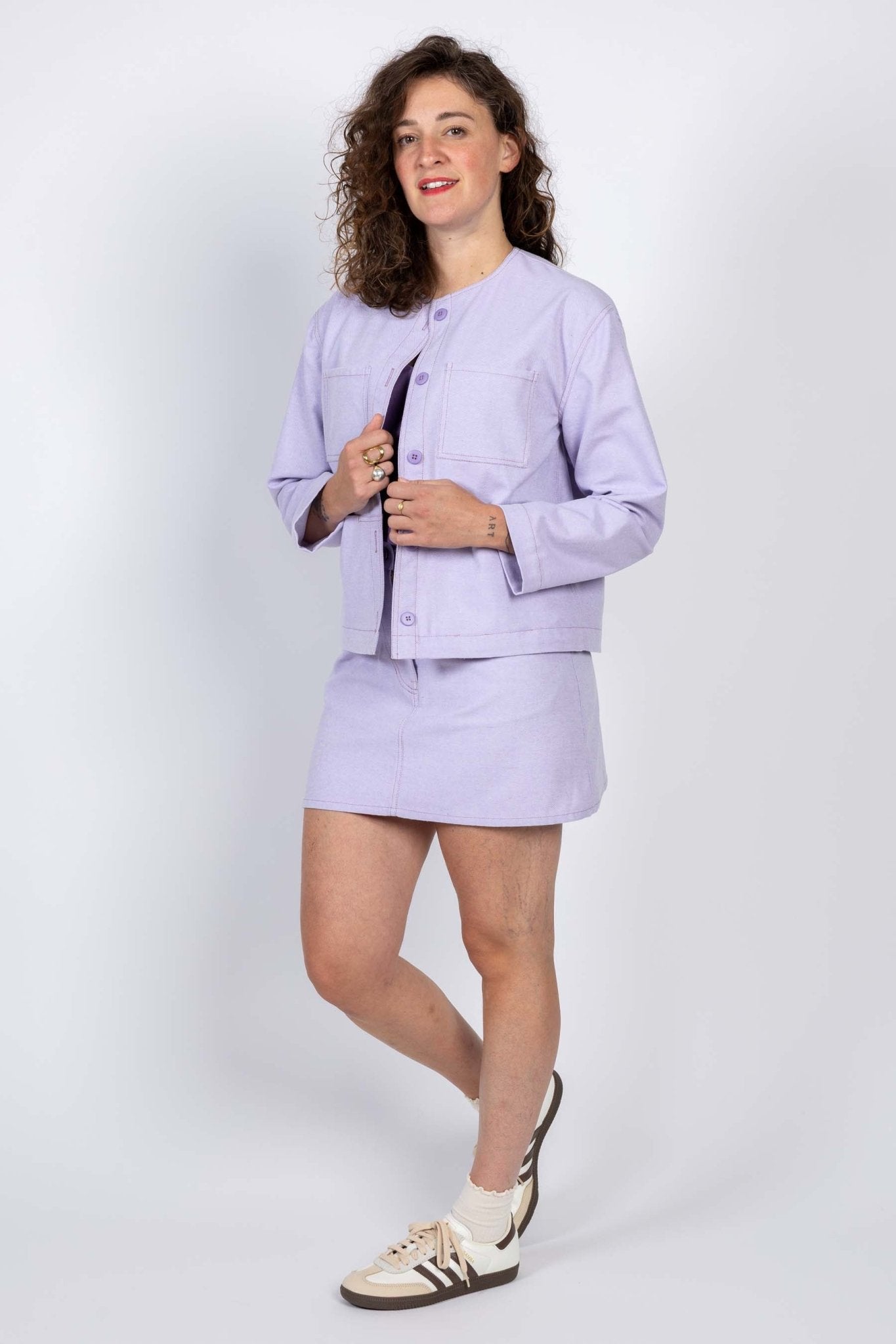 I am GOLD - Denim Jacket Pattern - I AM PATTERNS - Simplifi Fabric