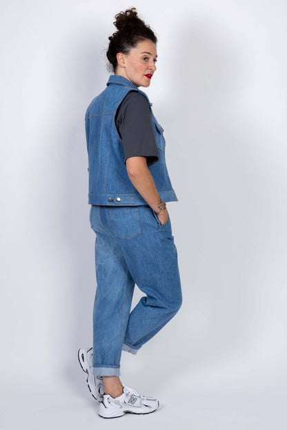 I am GOLD - Denim Jacket Pattern - I AM PATTERNS - Simplifi Fabric