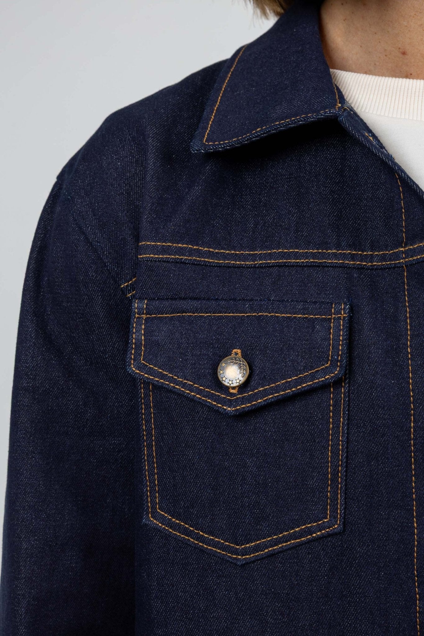 I am GOLD - Denim Jacket Pattern - I AM PATTERNS - Simplifi Fabric