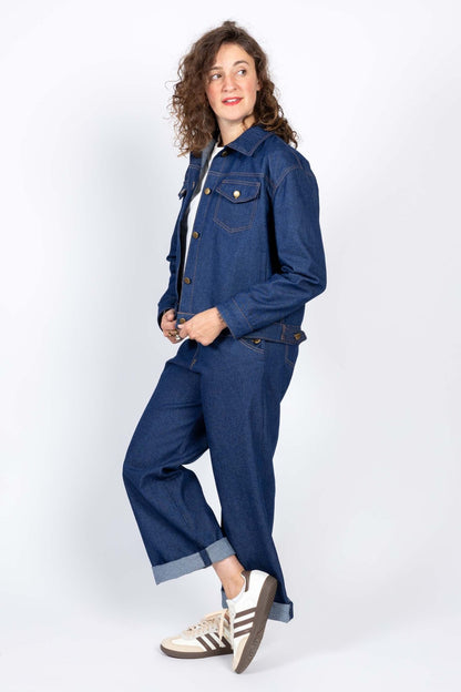 I am GOLD - Denim Jacket Pattern - I AM PATTERNS - Simplifi Fabric