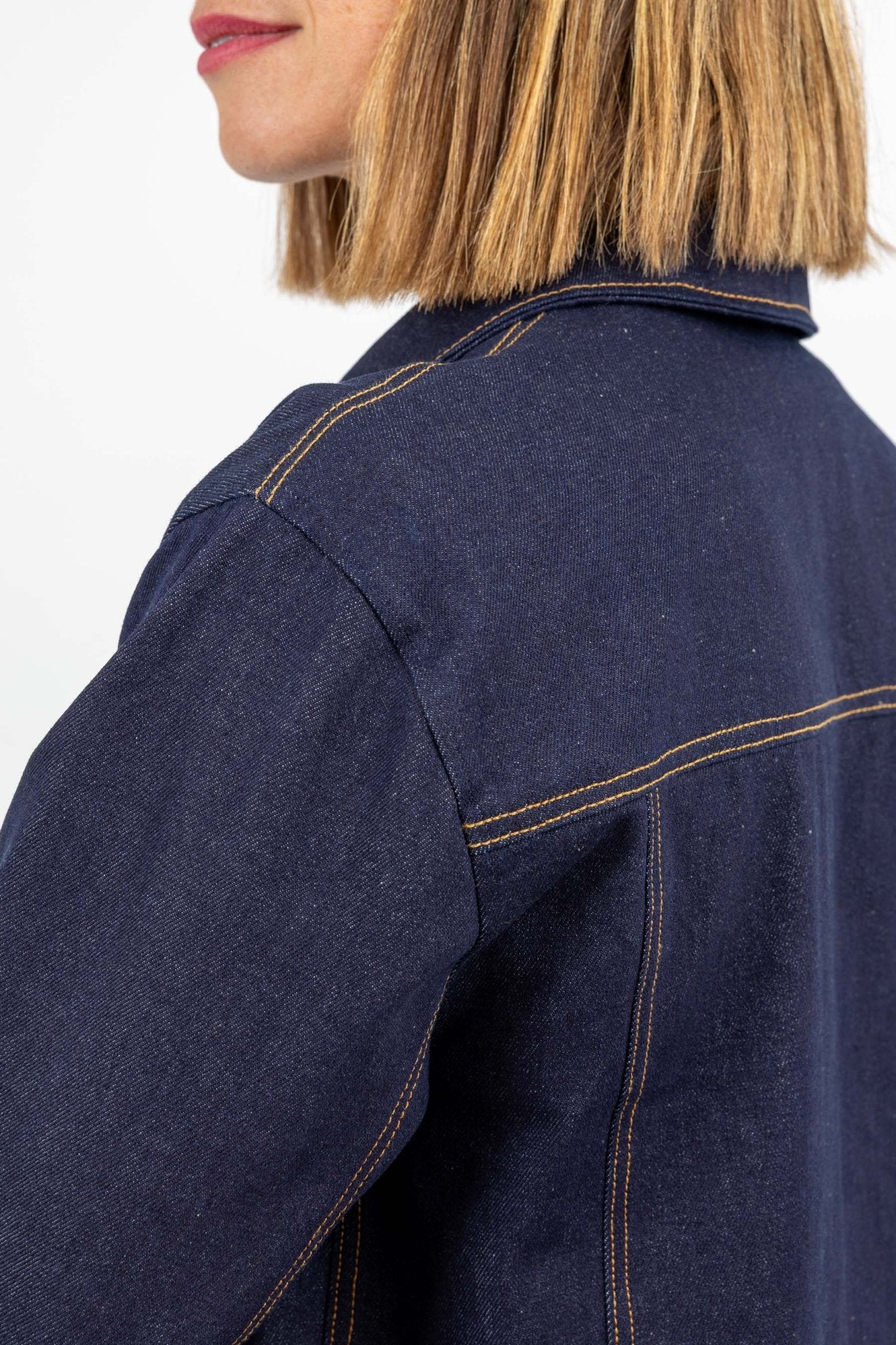 I am GOLD - Denim Jacket Pattern - I AM PATTERNS - Simplifi Fabric