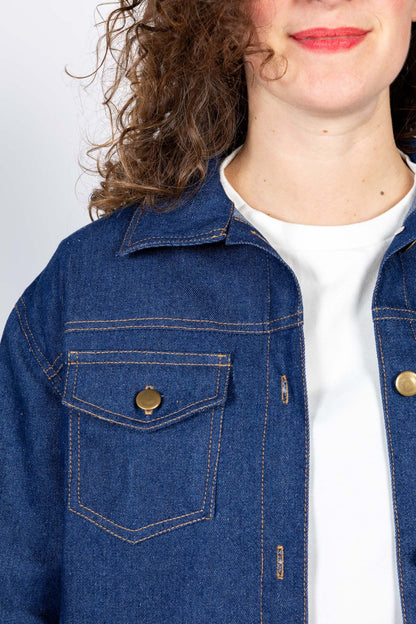 I am GOLD - Denim Jacket Pattern - I AM PATTERNS - Simplifi Fabric