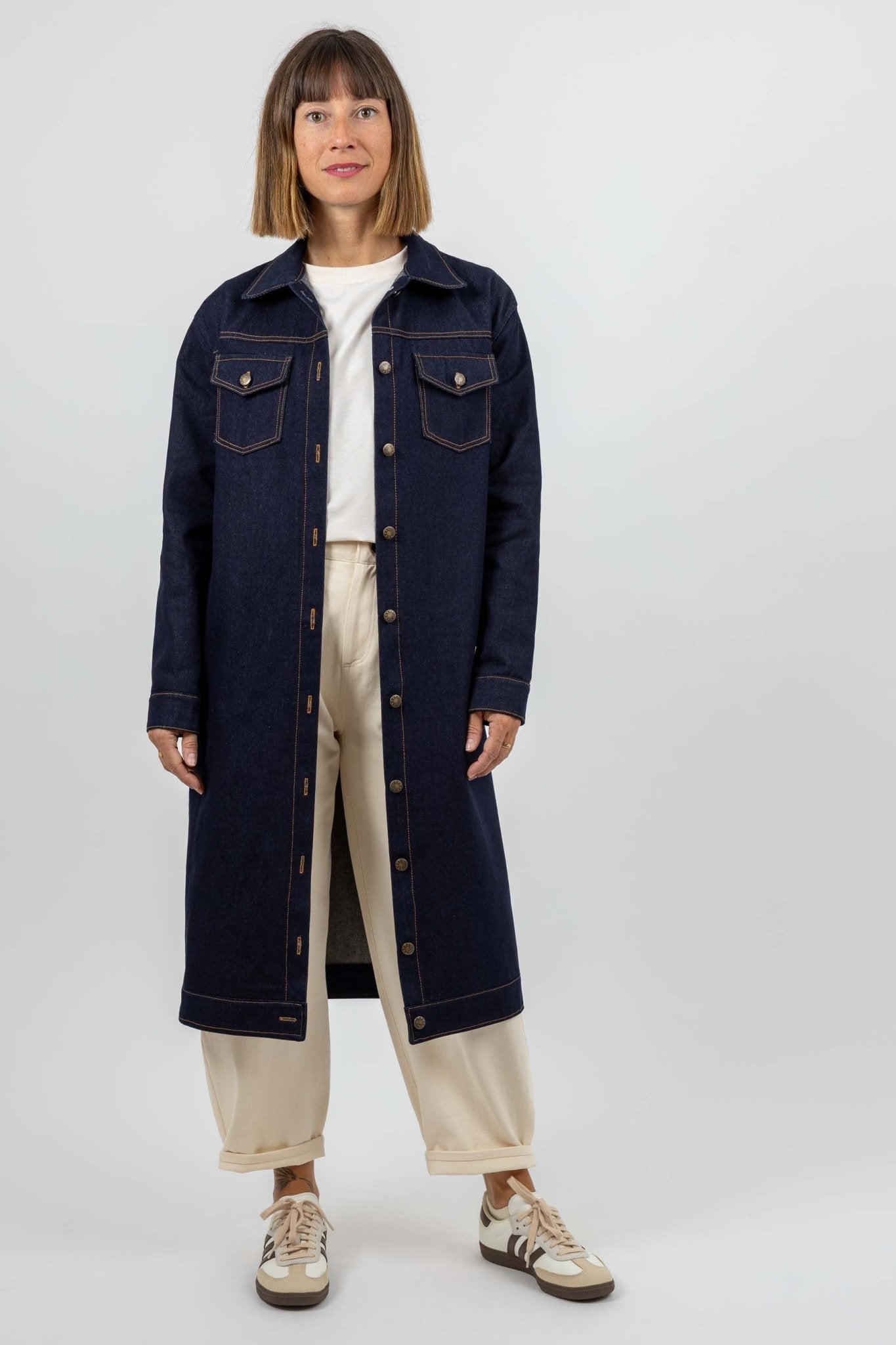 I am GOLD - Denim Jacket Pattern - I AM PATTERNS - Simplifi Fabric